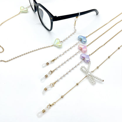 Heart-Detail Eyewear Chain Acalora