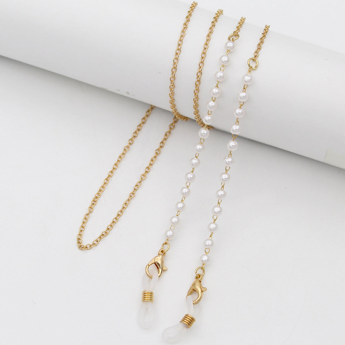 Layered Gold Chain Bracelet Acalora