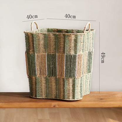 High-Quality Storage Basket Made of Natural Material Acalora