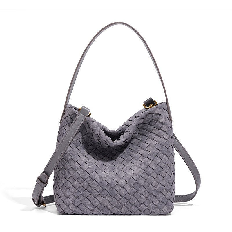 Textured Vegan Leather Crossbody Bag Acalora
