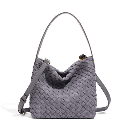 Textured Vegan Leather Crossbody Bag Acalora