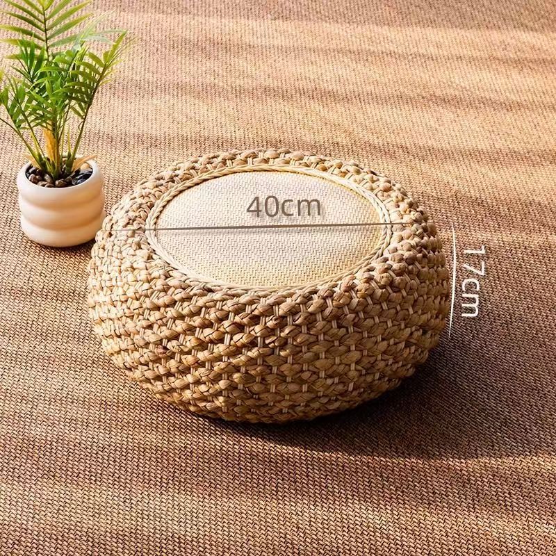 Braided Seat Pouf Acalora