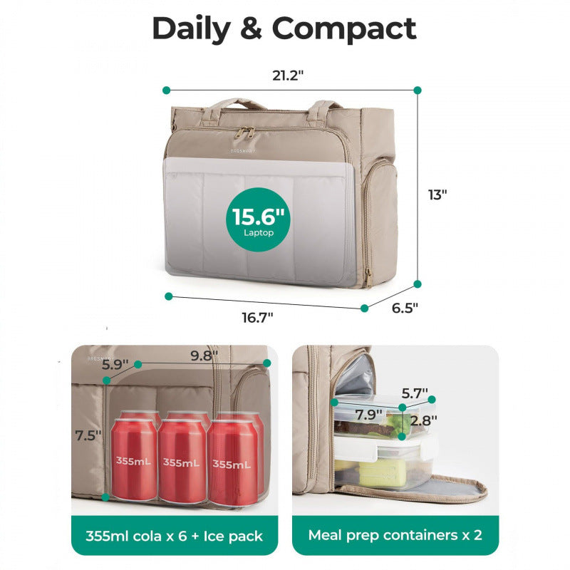 Multi-Functional Insulated Lunch Tote Acalora