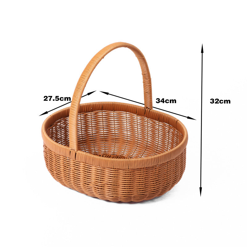Artisan Woven Utility Basket Acalora