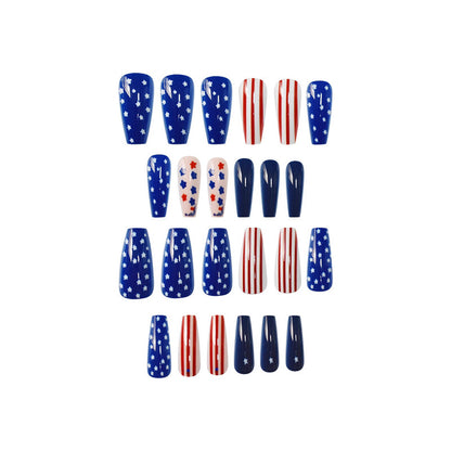 Patriotic Nail Art Set Acalora