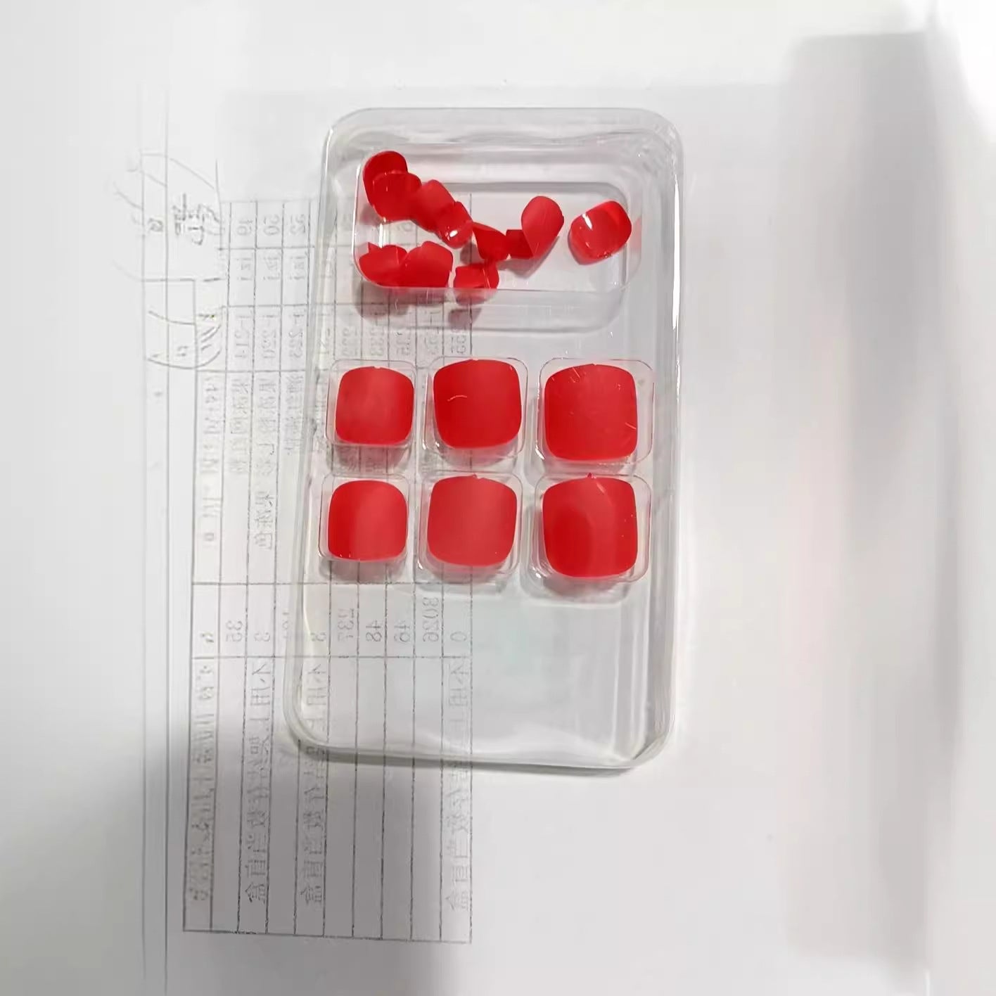 Premium Square Press-On Nail Tips Acalora
