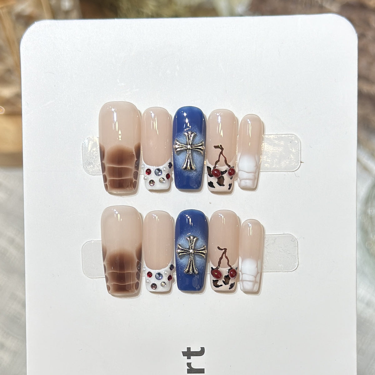 Reusable Press-On Nail Set Acalora