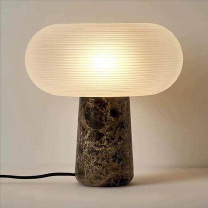 Stylish Modern Table Lamp with Curved Shade