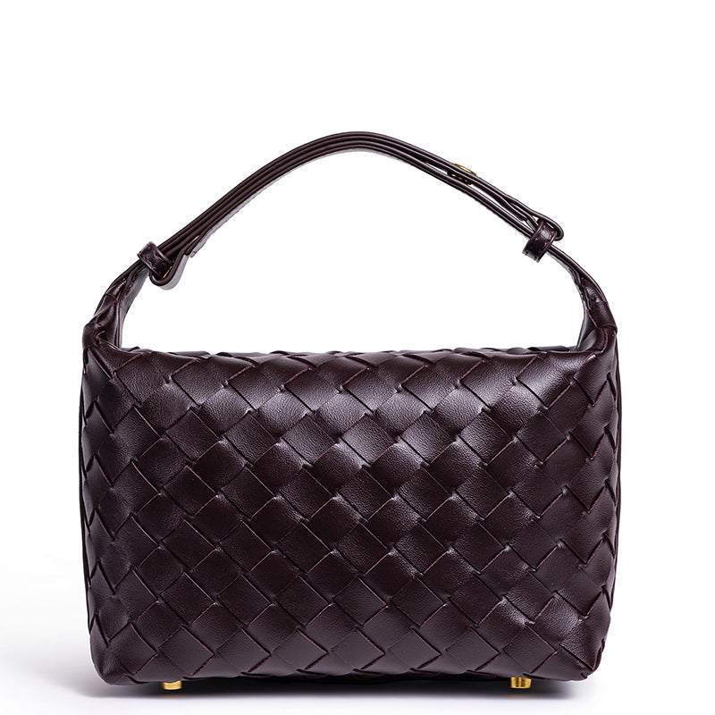Woven Leather Handbag Acalora