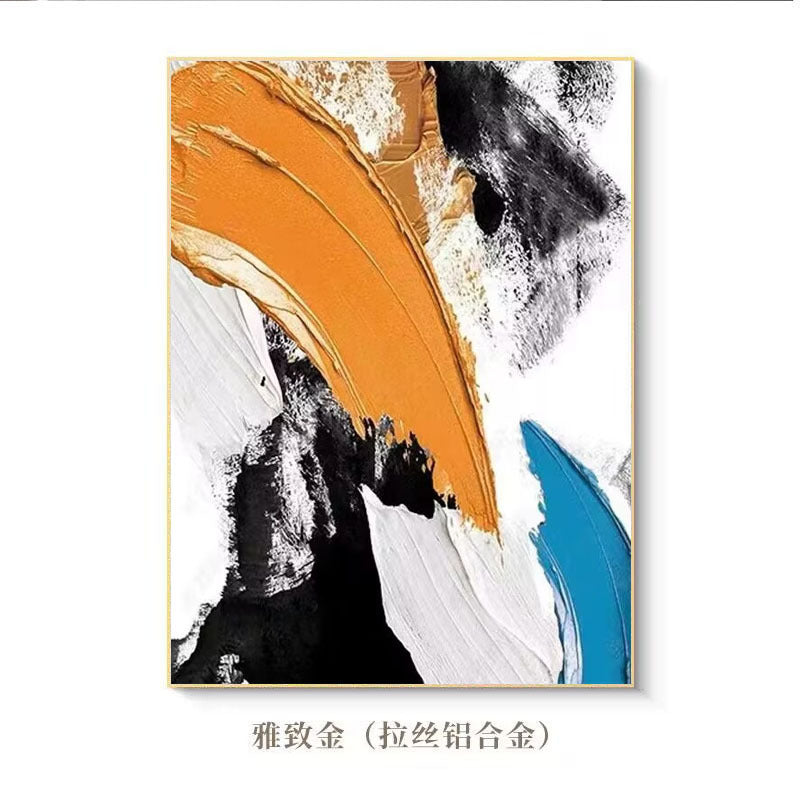 Modern Textured Abstract Canvas Artwork