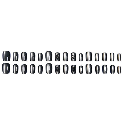Artificial nails with trendy metallic design Acalora