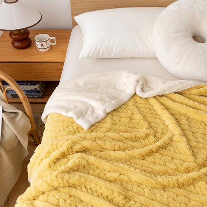 Unisex Plush Throw Blanket