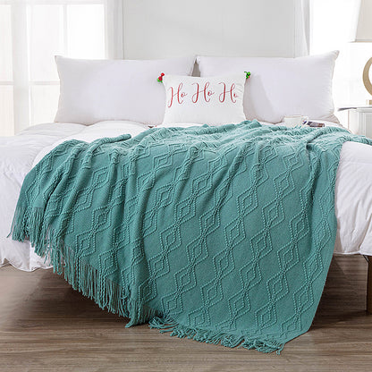 Home Decorative Knit Blanket