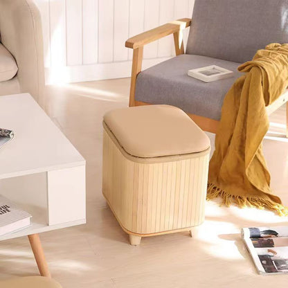 Multifunctional Stool Made of Natural Material Acalora