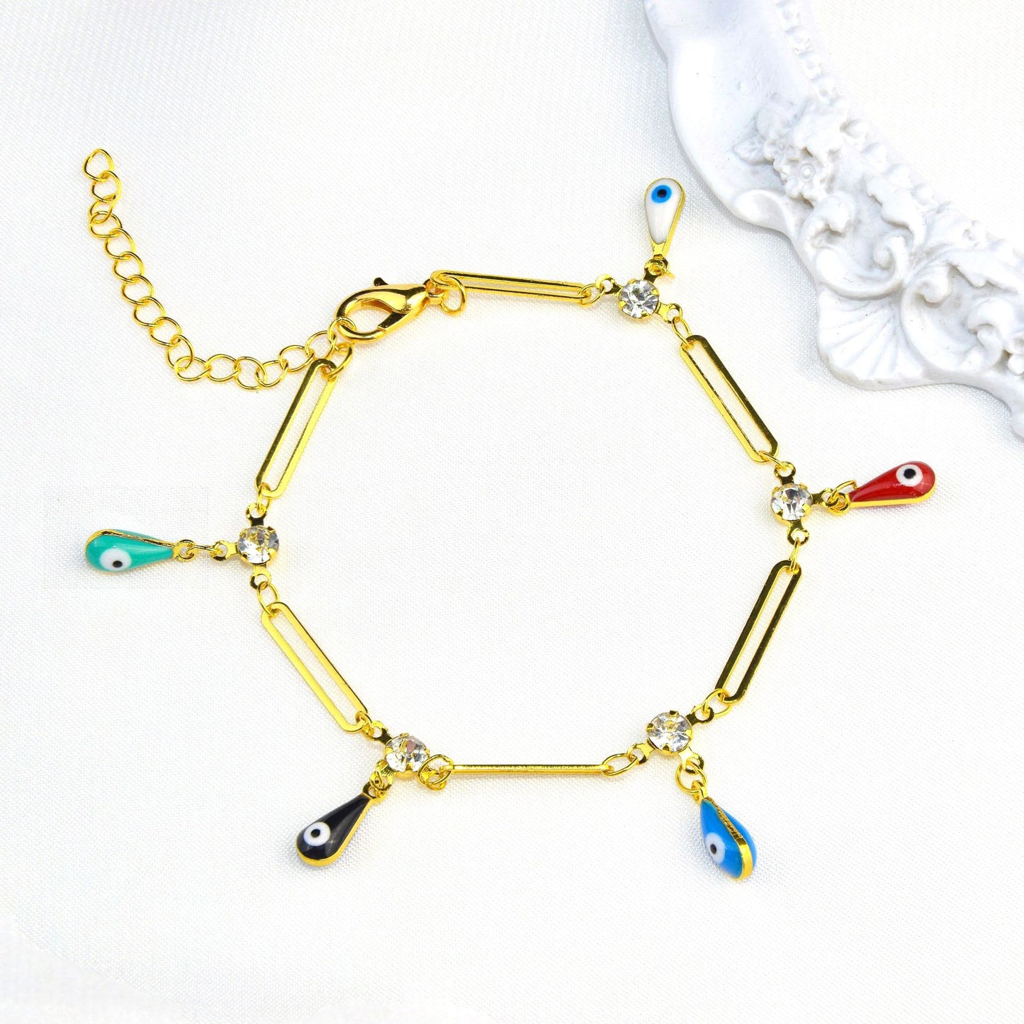 Artistic Eye Charm Bracelet Acalora