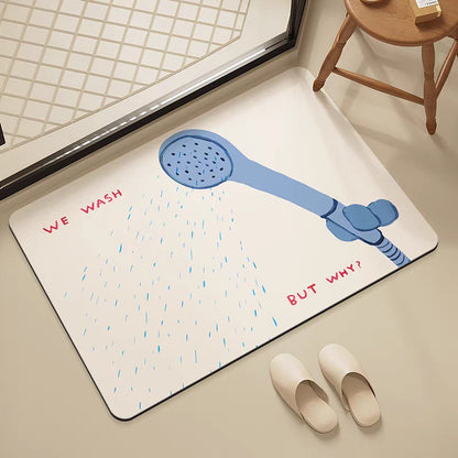 Inspirational Bathroom Mat