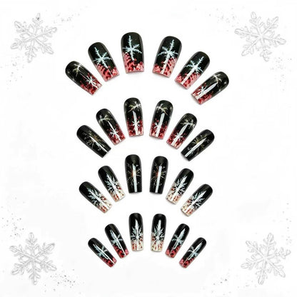 Winter-Themed Long-Lasting Nail Art Acalora