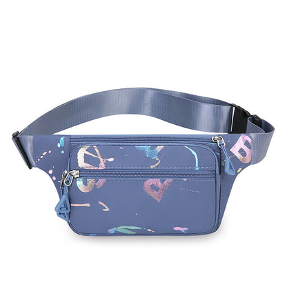 Trendy Graphic Design Waist Bag Acalora