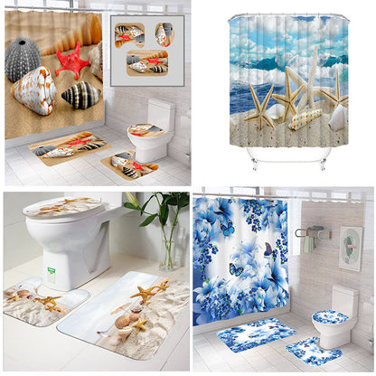 Dolphin-Themed Bathroom Decor Set