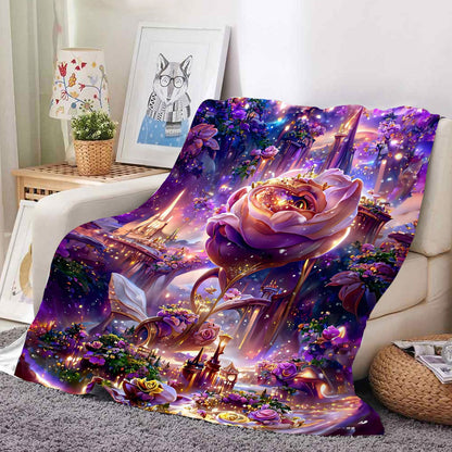 Artistic Fantasy Landscape Tapestry