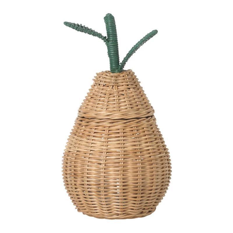 Decorative Woven Storage Container with Lid Acalora