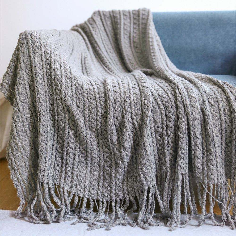 Women's Textured Knit Scarf
