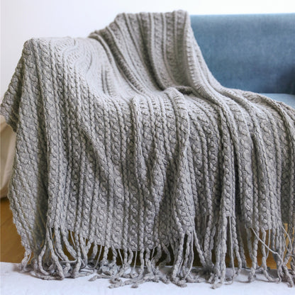 Women's Textured Knit Scarf