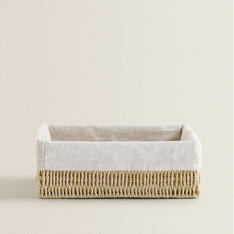 Natural Woven Storage Tray Acalora