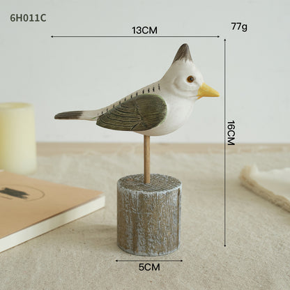 Charming Bird Sculpture Accent