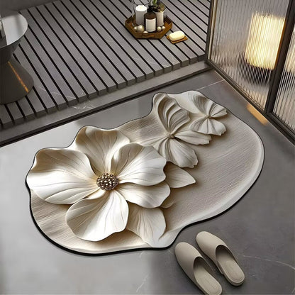 Decorative Butterfly Bath Mat