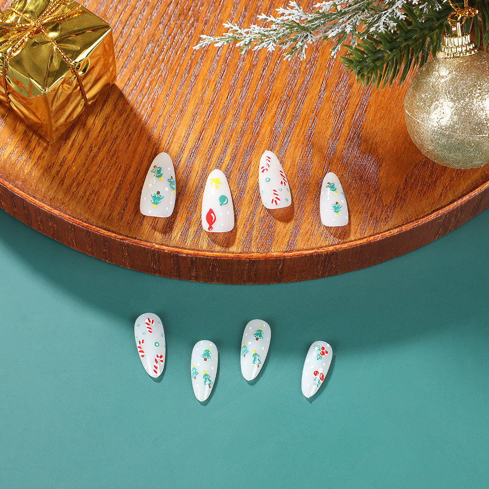 Christmas Art Nails Acalora