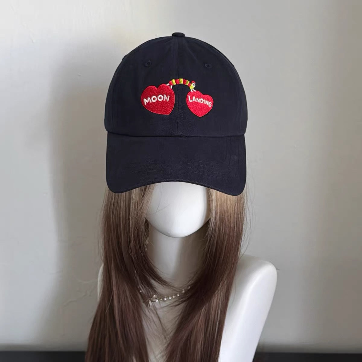 Embroidered Character Baseball Cap
