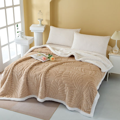 Cozy Fleece Throw Blanket