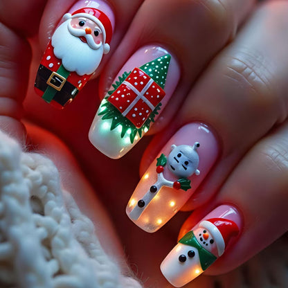 Festive 3D Decorative Nail Art Acalora