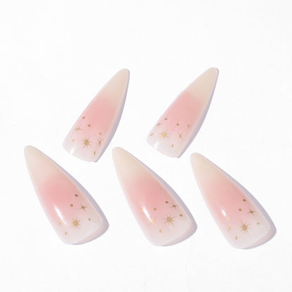 Starry Kiss Press-On Nail Set Acalora