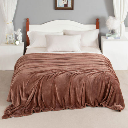 Plush Fleece Throw Blanket