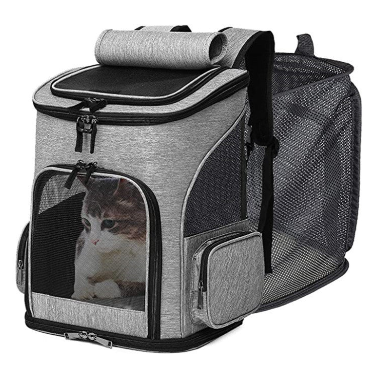 Cat Carrier Backpack with Breathable Mesh Panels Skanto