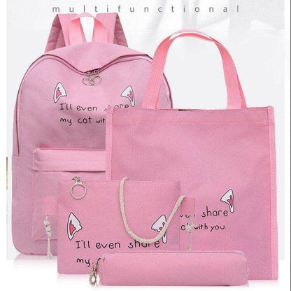 Cute Cartoon Animal-Themed Backpack Acalora