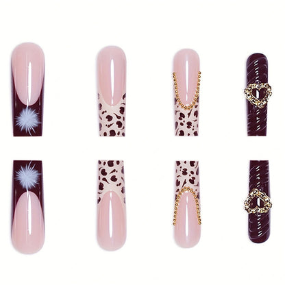 Artistic Long Nail Wraps Acalora