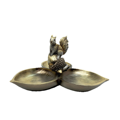 Decorative bowl with squirrel motif Acalora