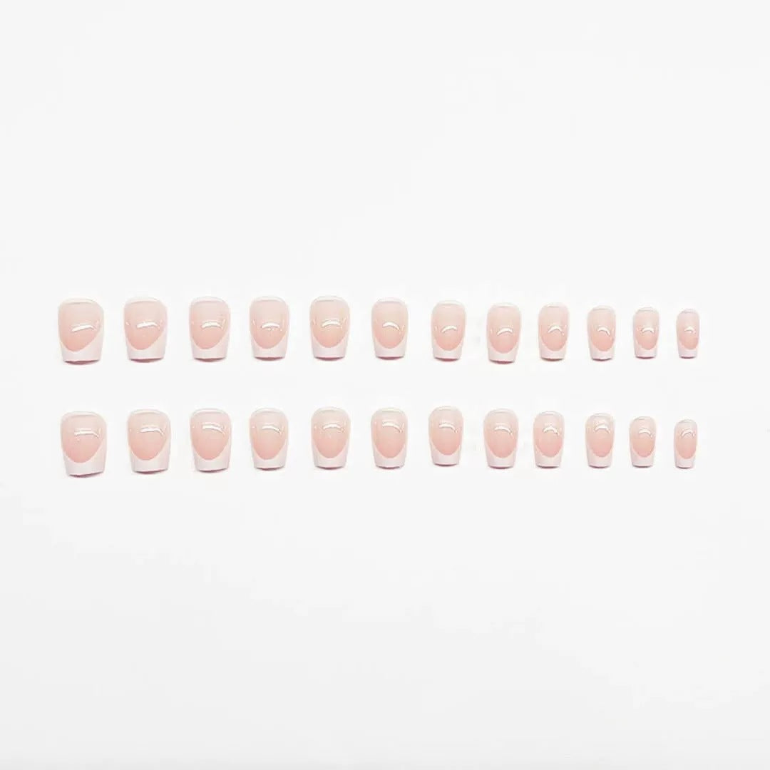 Premium French Tip Nail Set Acalora