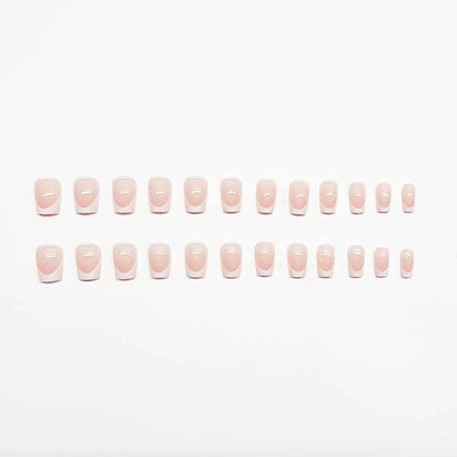 Premium French Tip Nail Set Acalora