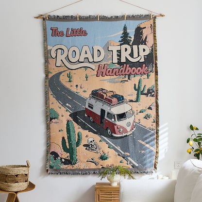 Artistic Woven Tapestry Throw
