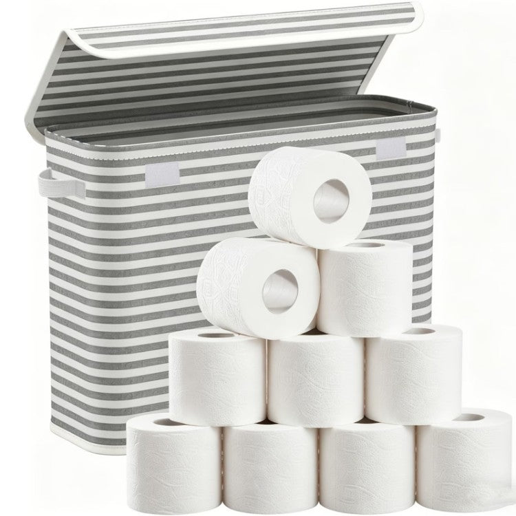 Multifunctional laundry storage box with bamboo lid Acalora