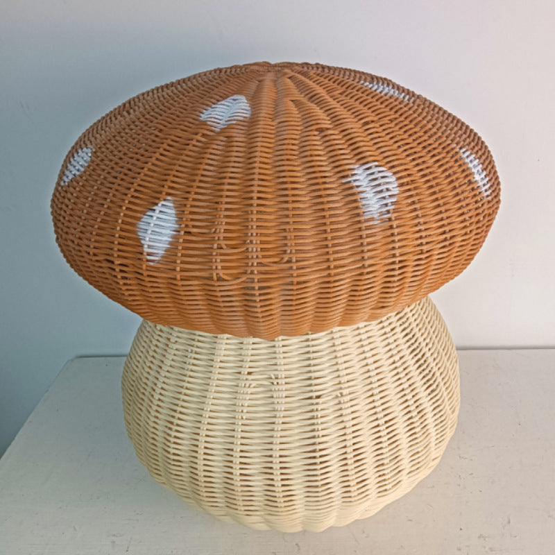 Decorative Mushroom-Shaped Storage Basket Acalora