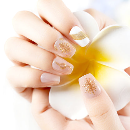 Artistic Metallic Nail Set Acalora