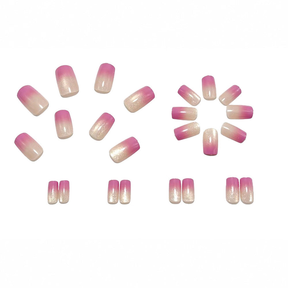 Artificial nails with ombre finish Acalora