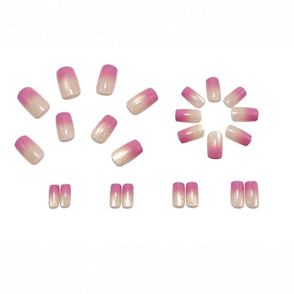 Artificial nails with ombre finish Acalora