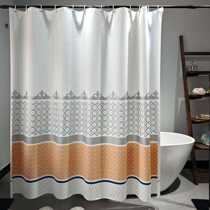 Stylish Geometric Shower Curtain