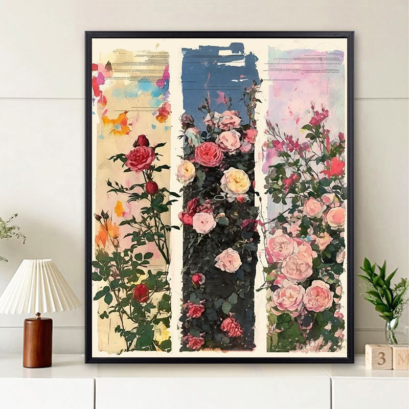 Vintage Floral Wall Art